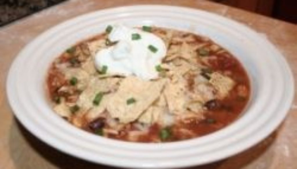 Crock Pot Chicken Taco Soup