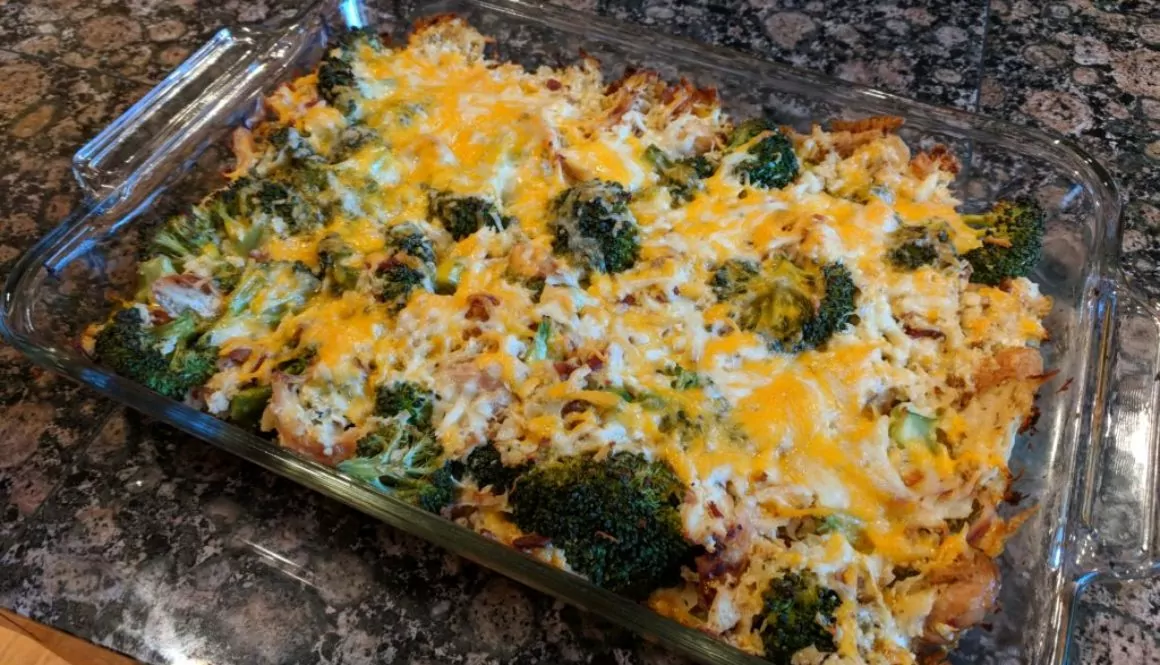 Cliff's easy low carb chicken casserole