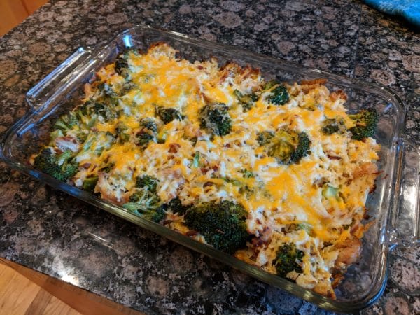 Cliff's easy low carb chicken casserole