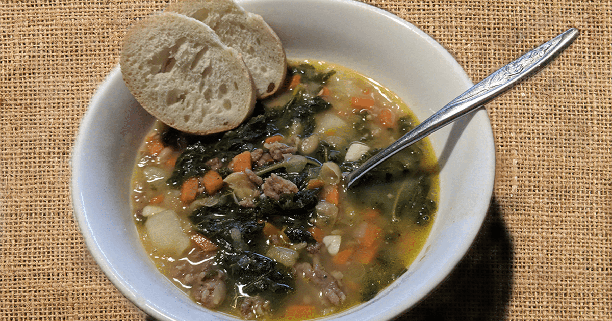 bean soup recipe face MadMadViking