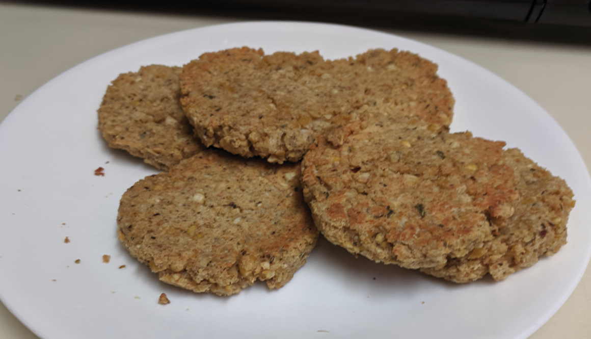 Garbanzo bean patty recipe
