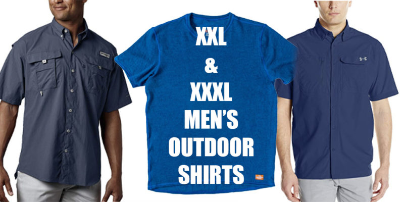 XXL men's outdoor shirts