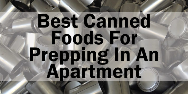 Best canned foods to stock up on in an apartment