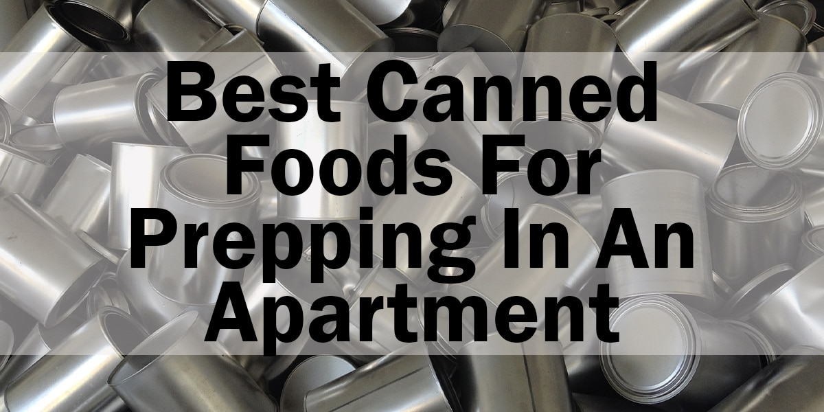 Best canned foods to stock up on in an apartment
