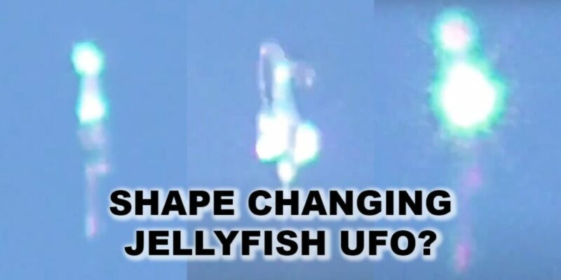Jellyfish UFO over Mexico?