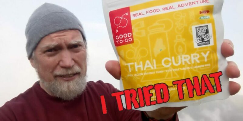Reviewed – Good To-Go Thai Curry Dehydrated Dinner