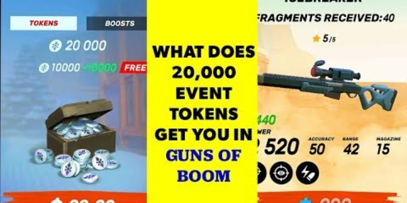 Spending 20,000 New Years event coins in Guns of Boom