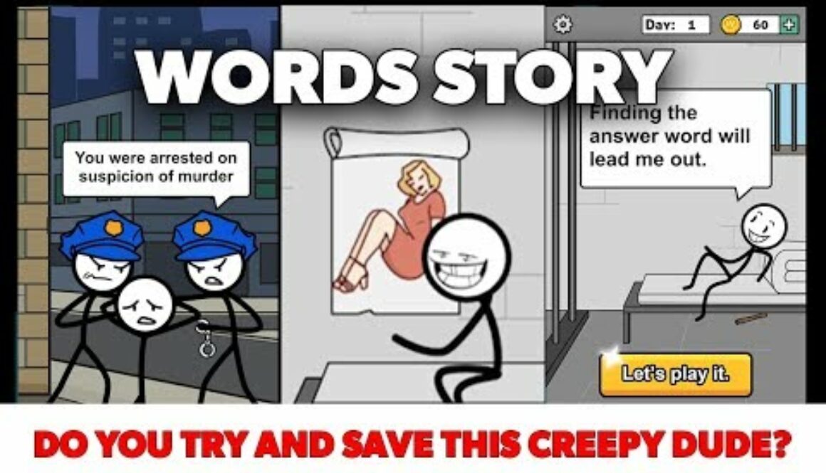Words Story Gameplay - Do we save this creeper?