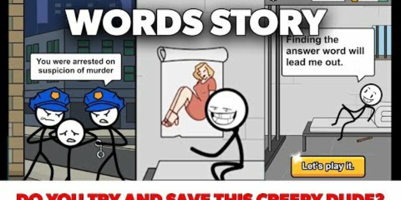 Words Story Gameplay - Do we save this creeper?