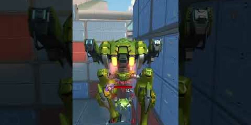 Angry Grasshopper Eats Some Danger Cookies - Mech Arena #shorts