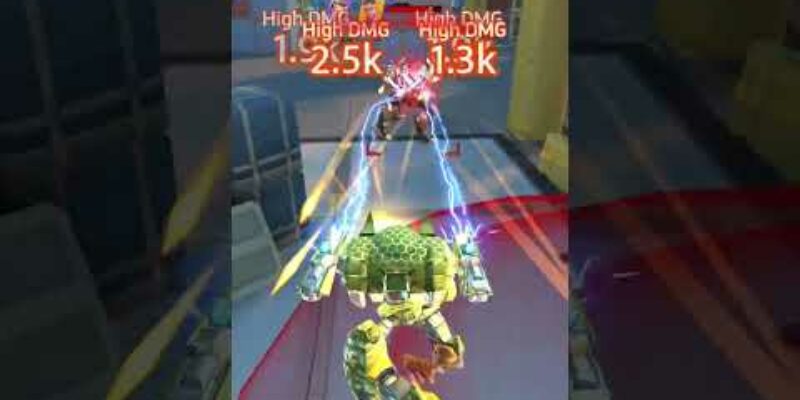 Mech Arena Tengu Gameplay - Angry Grasshopper Attacks 03 #Shorts