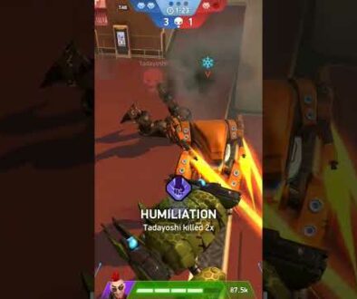 Mech Arena -Tengu Double Kill #gaming #tengu #mecharena