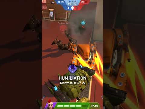 Mech Arena -Tengu Double Kill #gaming #tengu #mecharena