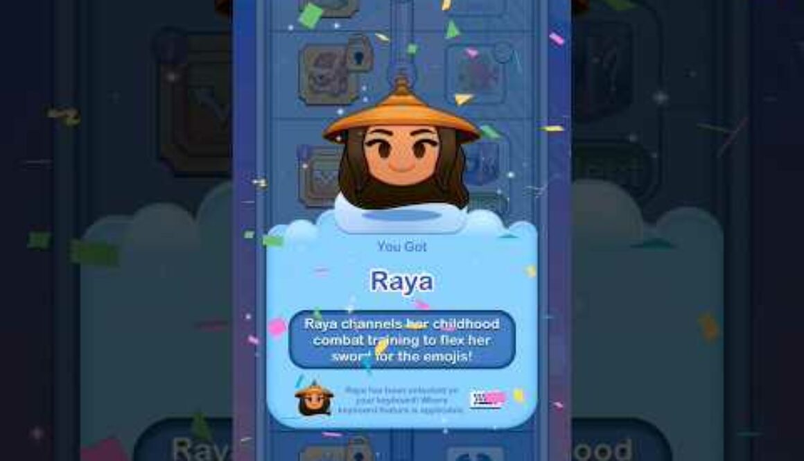 Raya - Disney Emoji Blitz Reveal and Power Game Play #phonegame #disneyemojiblitz