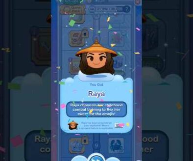 Raya - Disney Emoji Blitz Reveal and Power Game Play #phonegame #disneyemojiblitz