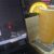 relaxing with a beer