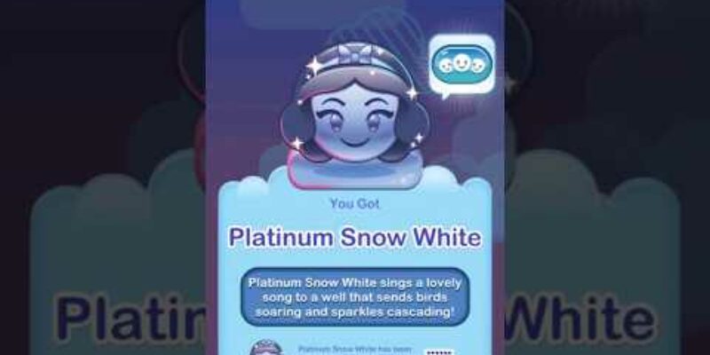 Disney Emoji Blitz - Platinum Snow White Reveal And Game Play #disneyemojiblitz #games #disneyemoji