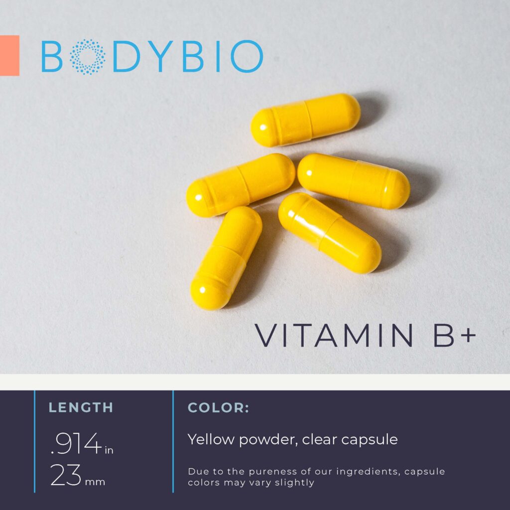 B Vitamins for men's health over 40