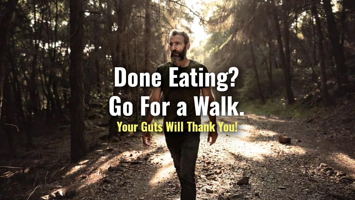 New research highlights the importance of post meal walks.